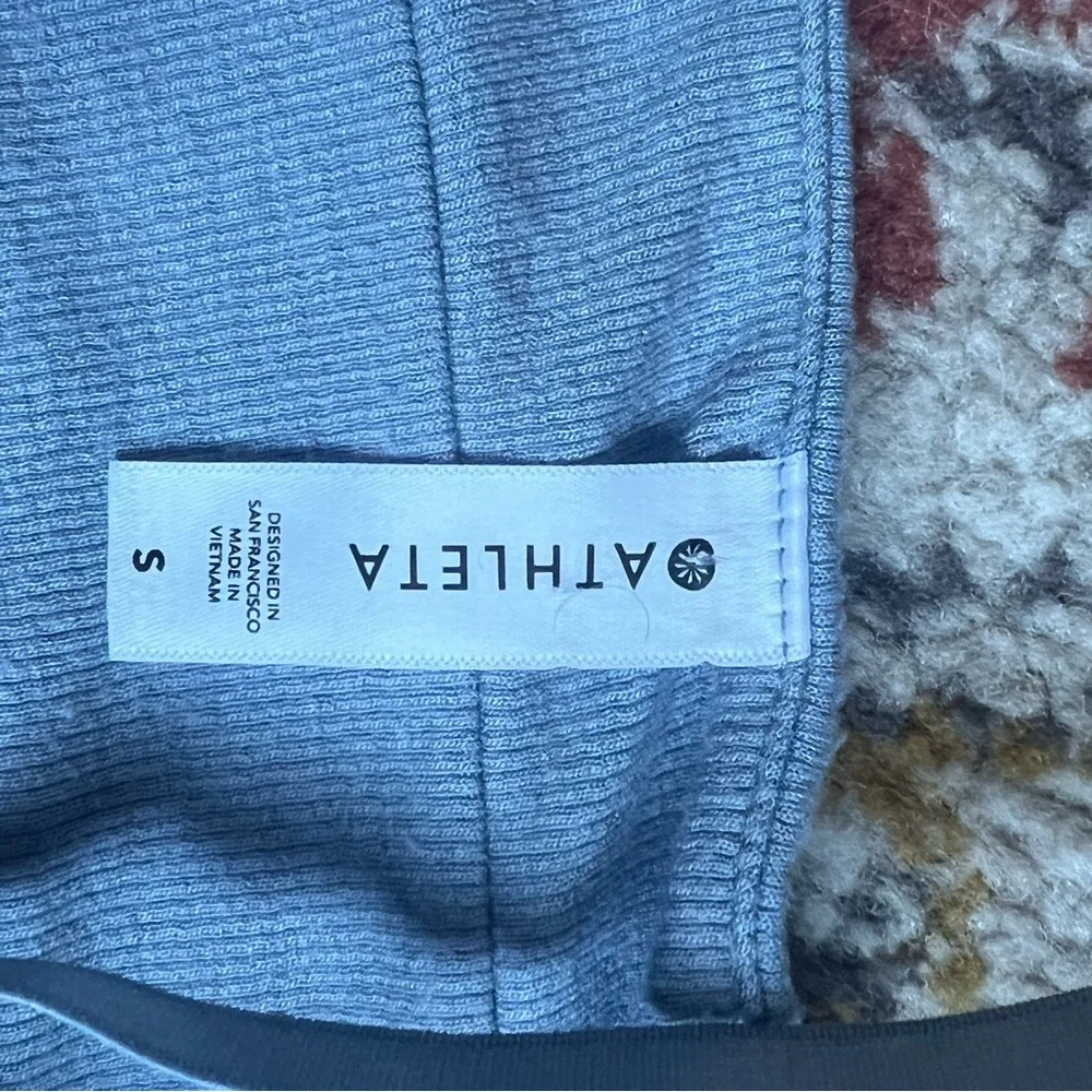 Athleta Light Blue Seamless Bralette with Adjustable Straps